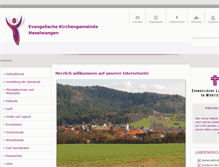 Tablet Screenshot of heselwangen-evangelisch.de